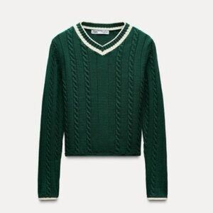 Zara Cable Knit Sweater